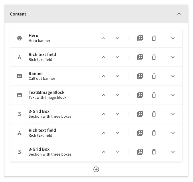 Article Content Using the Dynamic Zone Field